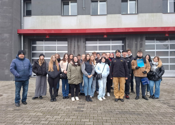 Wizyta w Komendzie Wojewódzkiej Państwowej Straży Pożarnej