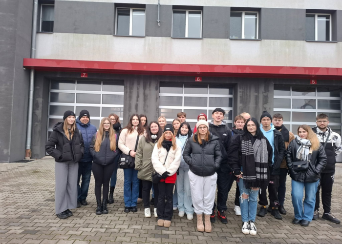 Wizyta w Komendzie Wojewódzkiej Państwowej Straży Pożarnej