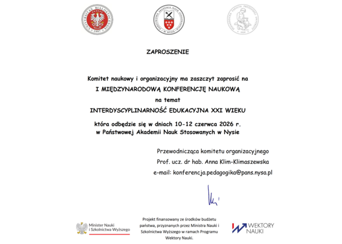 Zaproszenie na konferencję