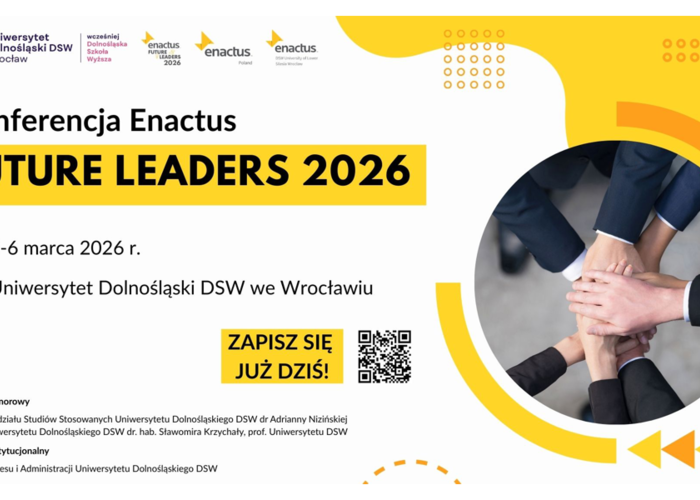 Zaproszenie do udziału w Konferencji Enactus Future Leaders 2026 (5-6 marca 2026 r.)