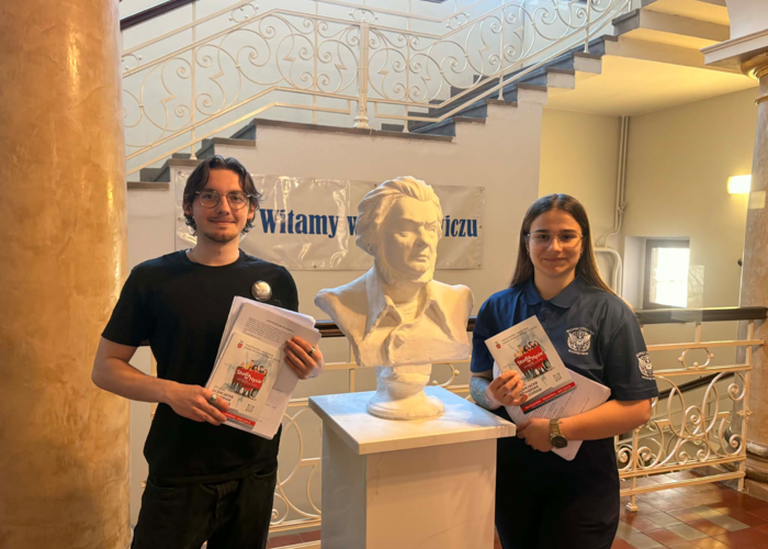 Czwarta wizyta członków SKN „Cognitio Scientiae” w Liceum Ogólnokształcącym nr 1 w Prudniku