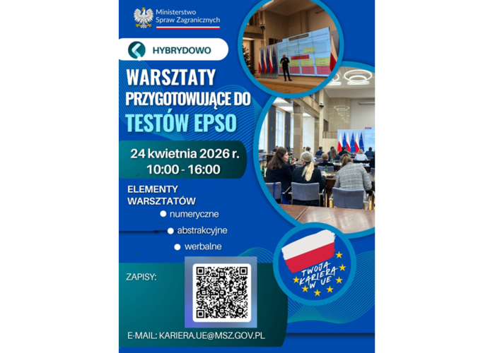 Warsztaty przygotowujące do testów EPSO