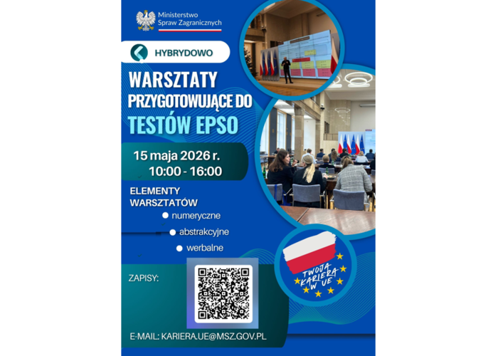 Warsztaty przygotowujące do testów EPSO