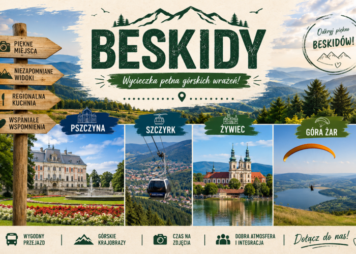 „BESKIDY” PSZCZYNA-SZCZYRK-ŻYWIEC-GÓRA ŻAR (3 DNI)