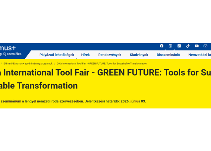Zaproszenie do udziału w 20th International Tool Fair – Green Future: Tools for Sustainable Transformation