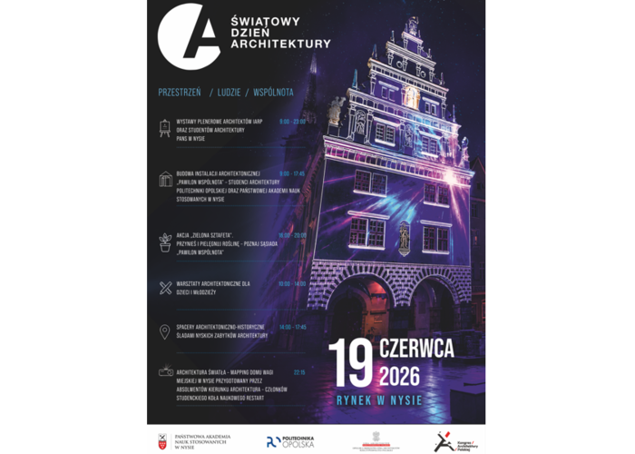 Światowy Dzień Architektury 2026 w Nysie