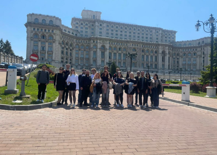 Finance and Accounting Students on a Short-Term Exchange in Bucharest