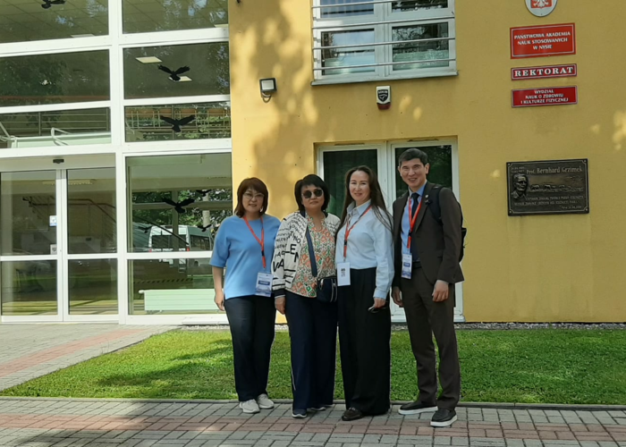 Wizyta Dziekana Wydziały Architektury i Budownictwa z Abylkas Saginov Karaganda Technical University (STU) z Kazachstanu
