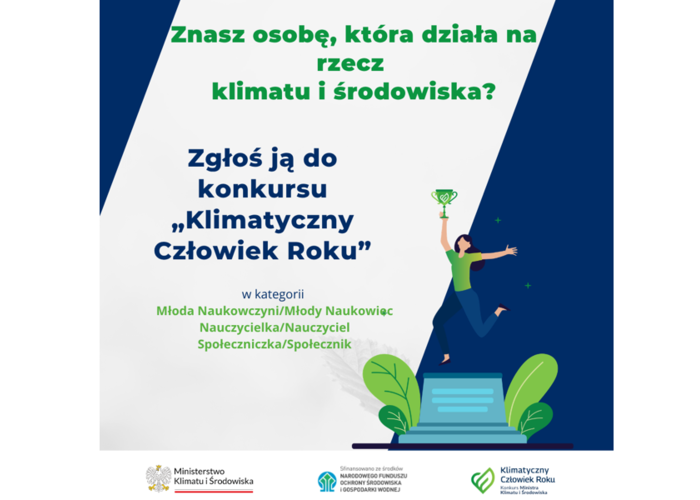 Konkurs Ministra Klimatu i Środowiska ,,Klimatyczny Człowiek Roku"