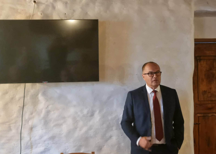 Dr Gaweł Strządała reprezentował PANS w Nysie podczas 27. Sympozjonu Europejskiego w Opolnicy