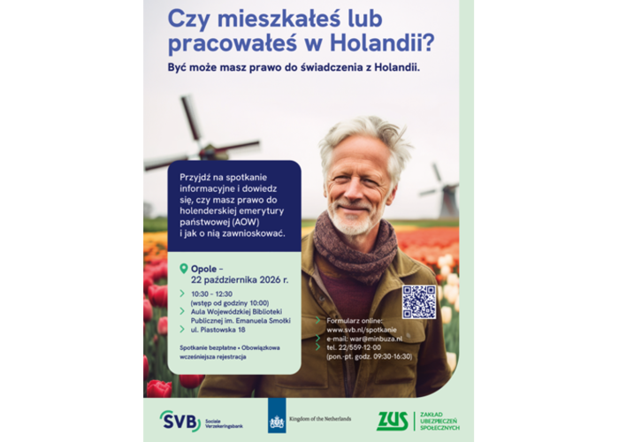 Dni informacyjne holenderskiej instytucji zabezpieczenia społecznego